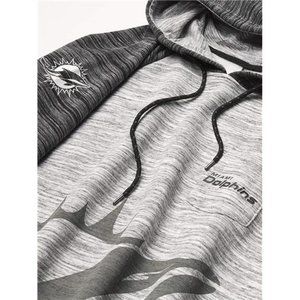 Miami Dolphins Ultra Game NFL Men's Vintage Soft Fleece r Hoodie Sweatshirt